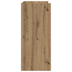 vidaXL DJ Table Artisan Oak 102 x 45 x 102 cm Engineered Wood 5