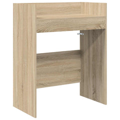 vidaXL DJ Table Sonoma Oak 82 x 45 x 102 cm Engineered Wood 2