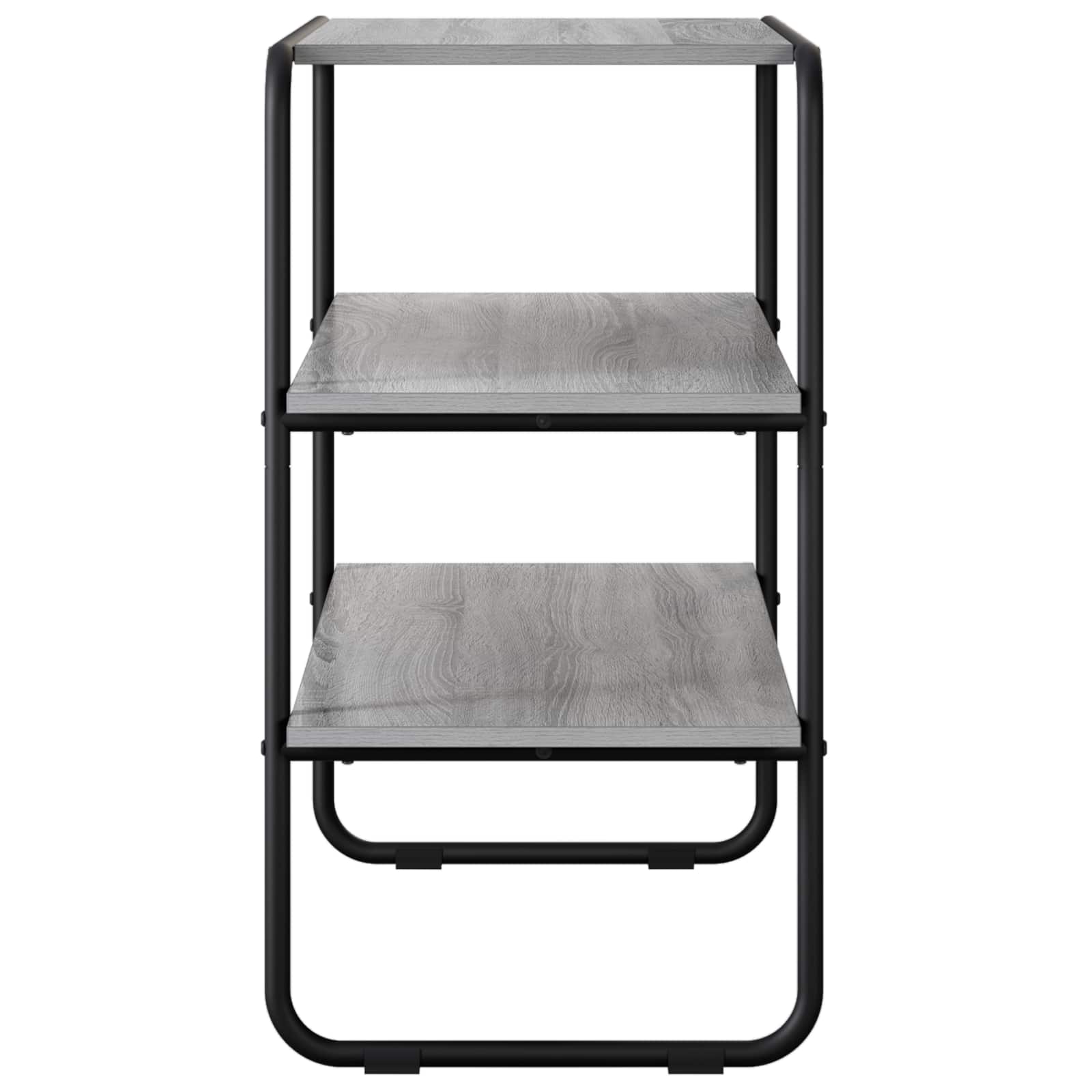 vidaXL Console Table Grey Sonoma 60 x 41 x 75 cm Engineered Wood 5