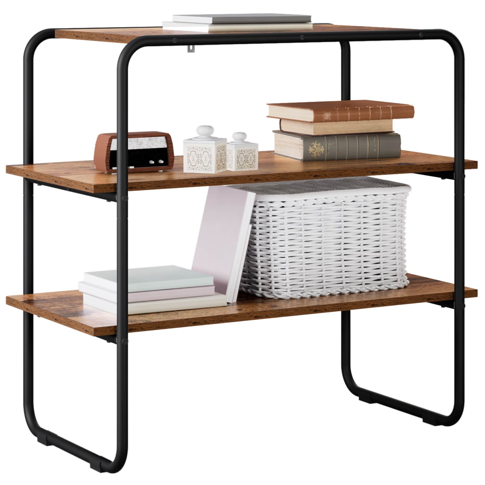 vidaXL Console Table Old Wood 100 x 41 x 75 cm Engineered Wood 3