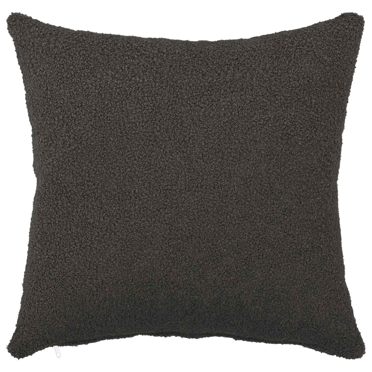 Cushion Cover HEERLEN Dark Grey Bouclé