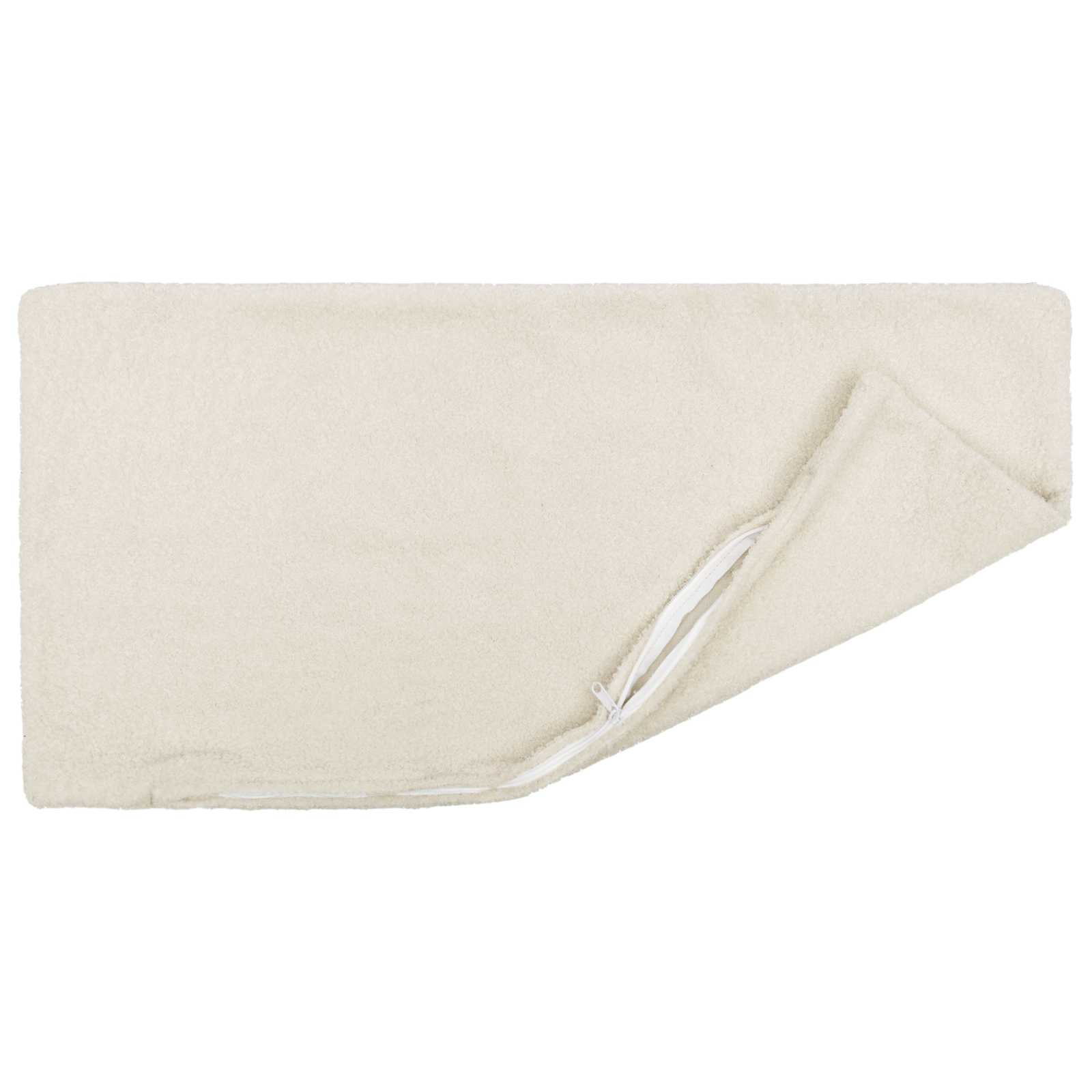 vidaXL Cushion Cover 6 pcs HEERLEN Cream 40 x 60 cm Bouclé 3