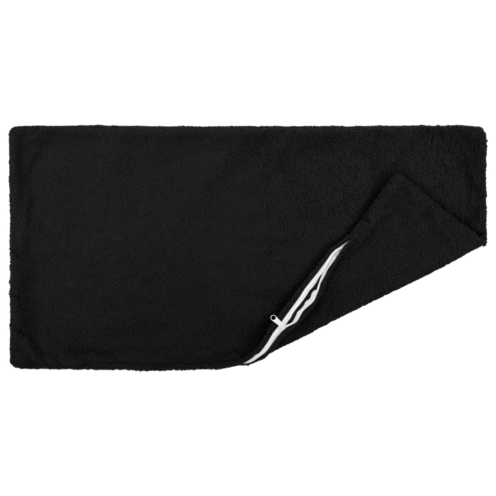 vidaXL Cushion Cover 6 pcs HEERLEN Black 40 x 60 cm Bouclé 3