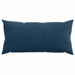 vidaXL Cushion Cover 6 pcs HEERLEN Navy Blue 40 x 70 cm Corduroy 2