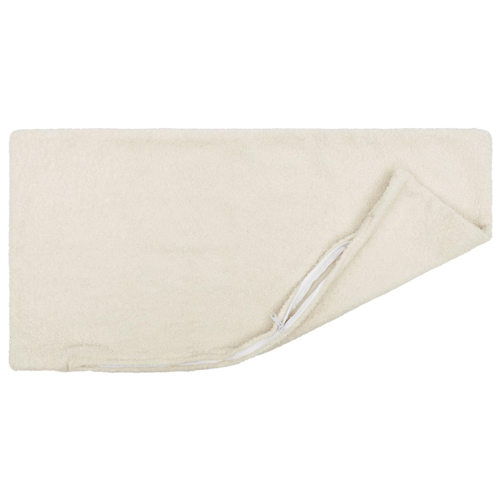 vidaXL Cushion Cover 6 pcs HEERLEN Cream 40 x 70 cm Bouclé 3