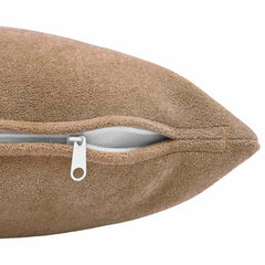 vidaXL Cushion Cover 6 pcs HEERLEN Taupe 40 x 70 cm Microfiber Fleece 5
