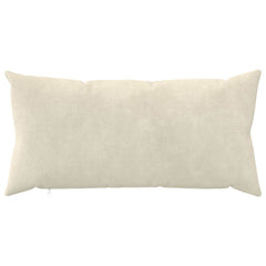 vidaXL Cushion Cover 6 pcs HEERLEN Cream 40 x 70 cm Microfiber Fleece 2
