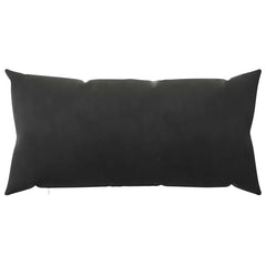 vidaXL Cushion Cover 12 pcs HEERLEN Black 40 x 80 cm Velvet 3