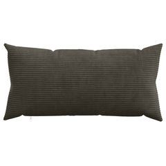 vidaXL Cushion Cover 6 pcs HEERLEN Anthracite 40 x 80 cm Corduroy 2