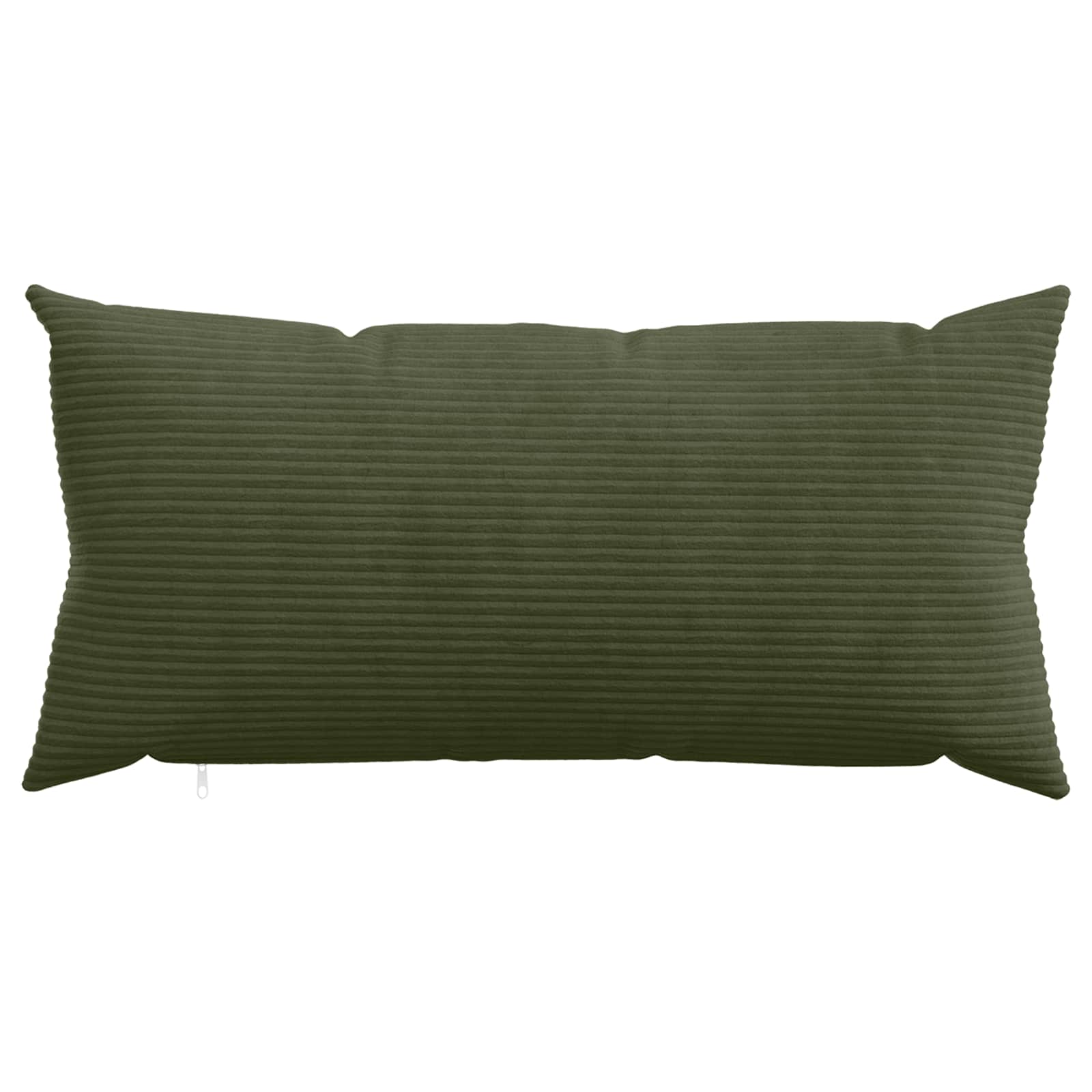 vidaXL Cushion Cover 6 pcs HEERLEN Green 40 x 80 cm Corduroy 2