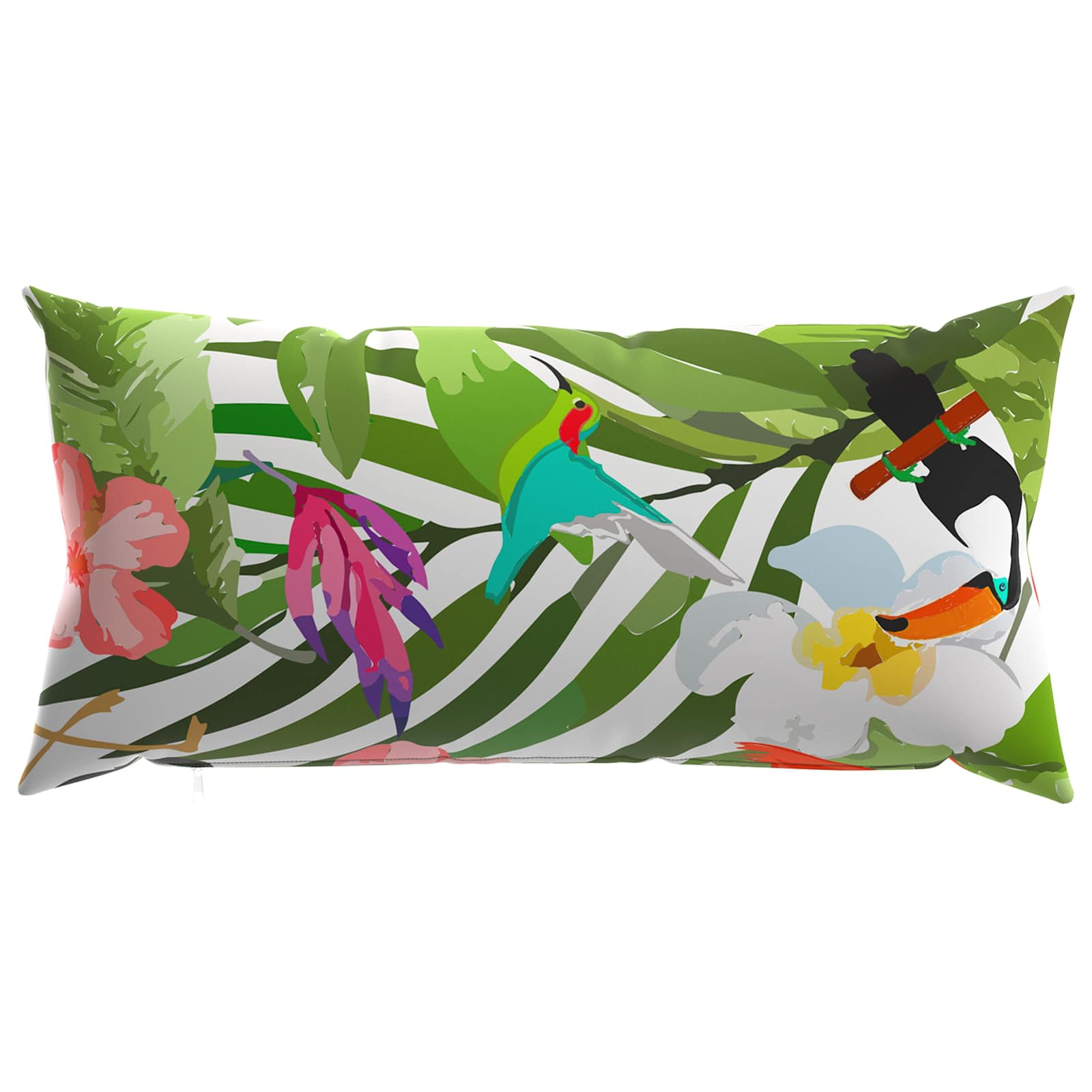 vidaXL Cushion Cover 12 pcs HEERLEN Multicolour 40 x 80 cm Polyester 3