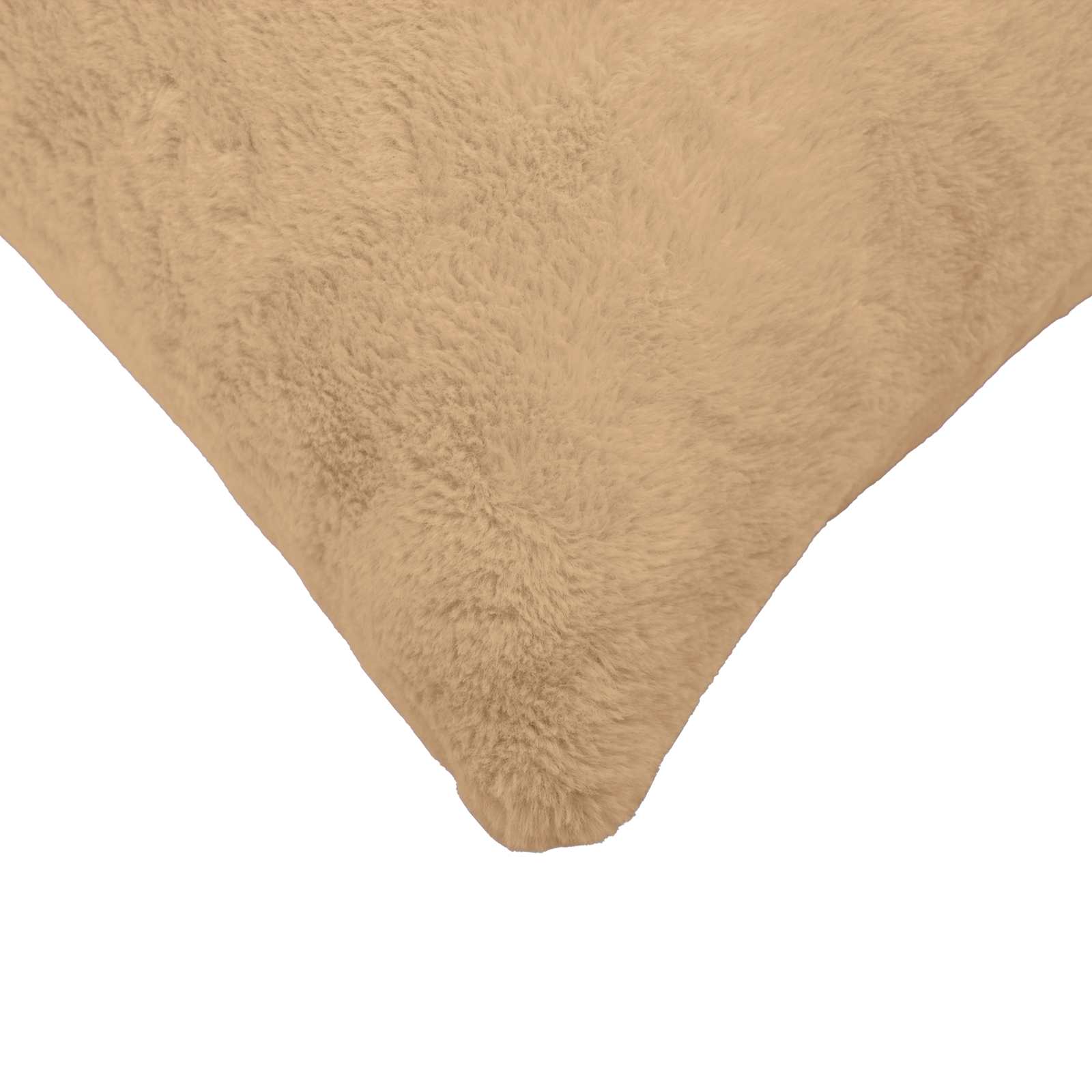 vidaXL Cushion Cover 6 pcs HEERLEN Cream 40 x 80 cm Faux Rabbit Fur 5