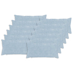 vidaXL Cushion Cover 12 pcs HEERLEN Light Blue 40 x 80 cm 2