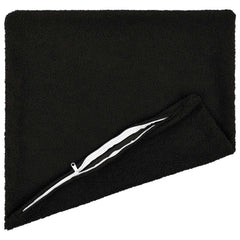 Cushion Cover HEERLEN Black Bouclé