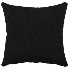 Cushion Cover HEERLEN Black Bouclé