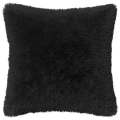 vidaXL Cushion Cover 12 pcs HEERLEN Black 45 x 45 cm PV Fleece 3