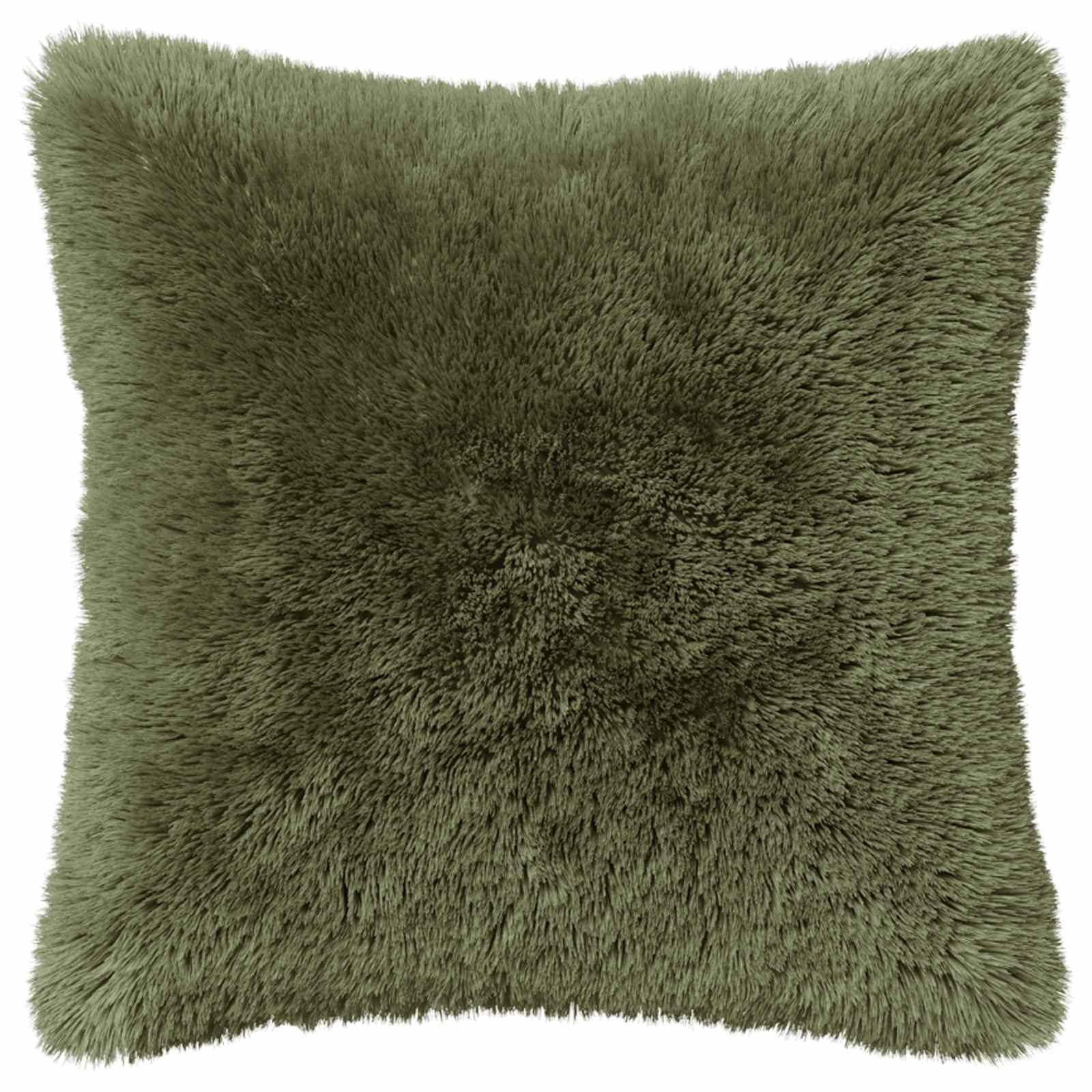 vidaXL Cushion Cover 12 pcs HEERLEN Green 45 x 45 cm PV Fleece 3
