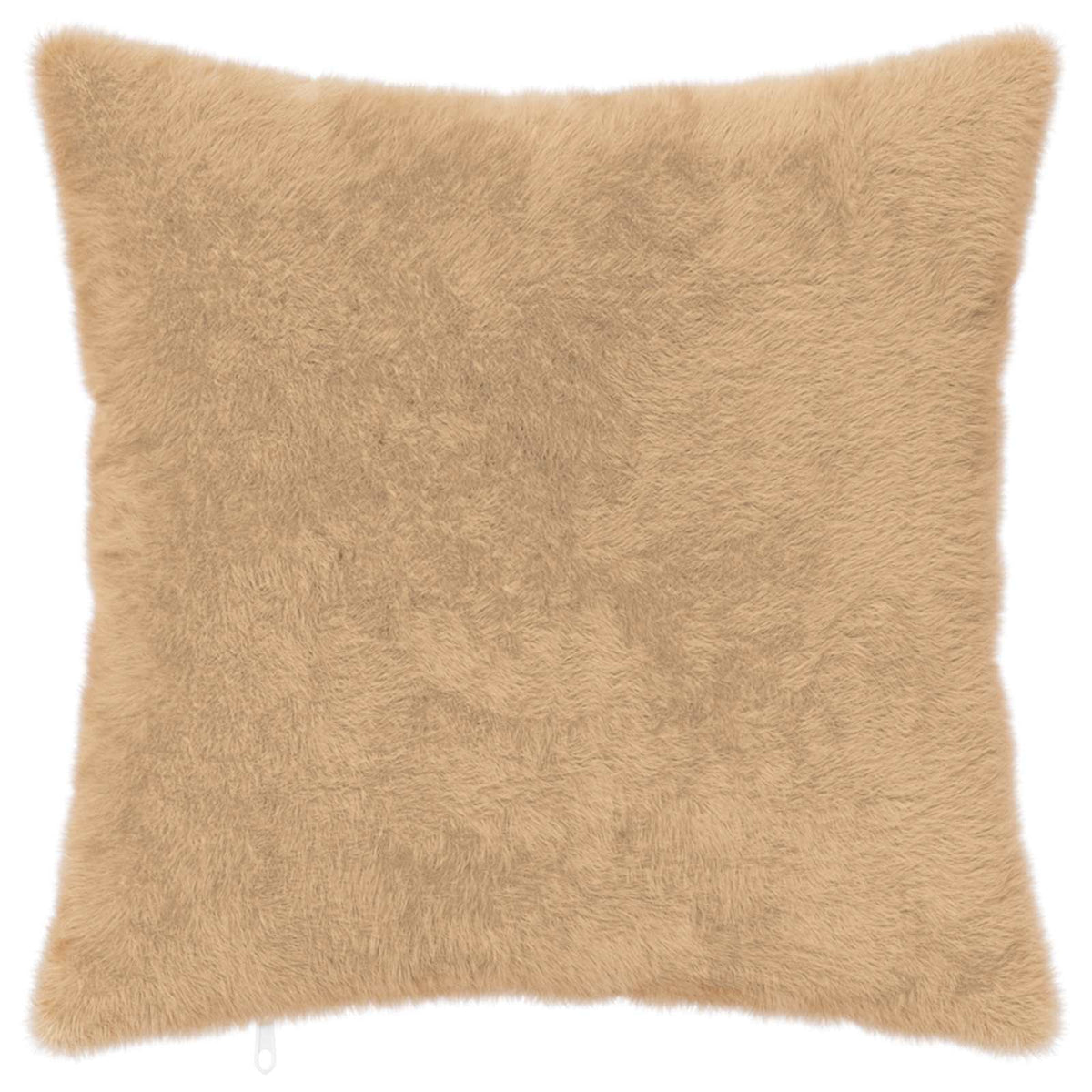 vidaXL Cushion Cover 12 pcs HEERLEN Cream 45 x 45 cm Faux Rabbit Fur 3