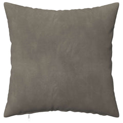 vidaXL Cushion Cover 12 pcs HEERLEN Light Grey 50 x 50 cm Velvet 3