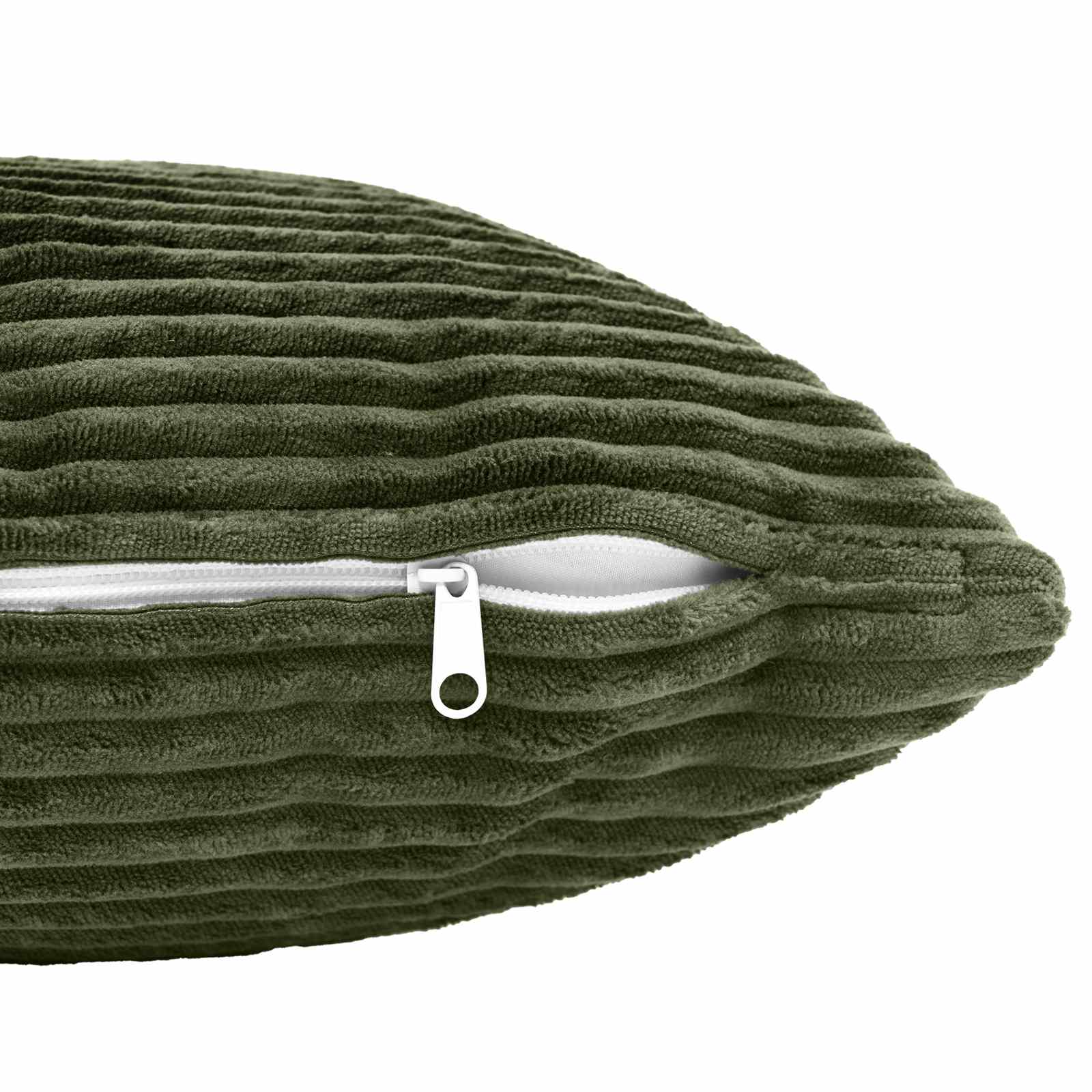 vidaXL Cushion Cover 6 pcs HEERLEN Green 50 x 50 cm Corduroy 5