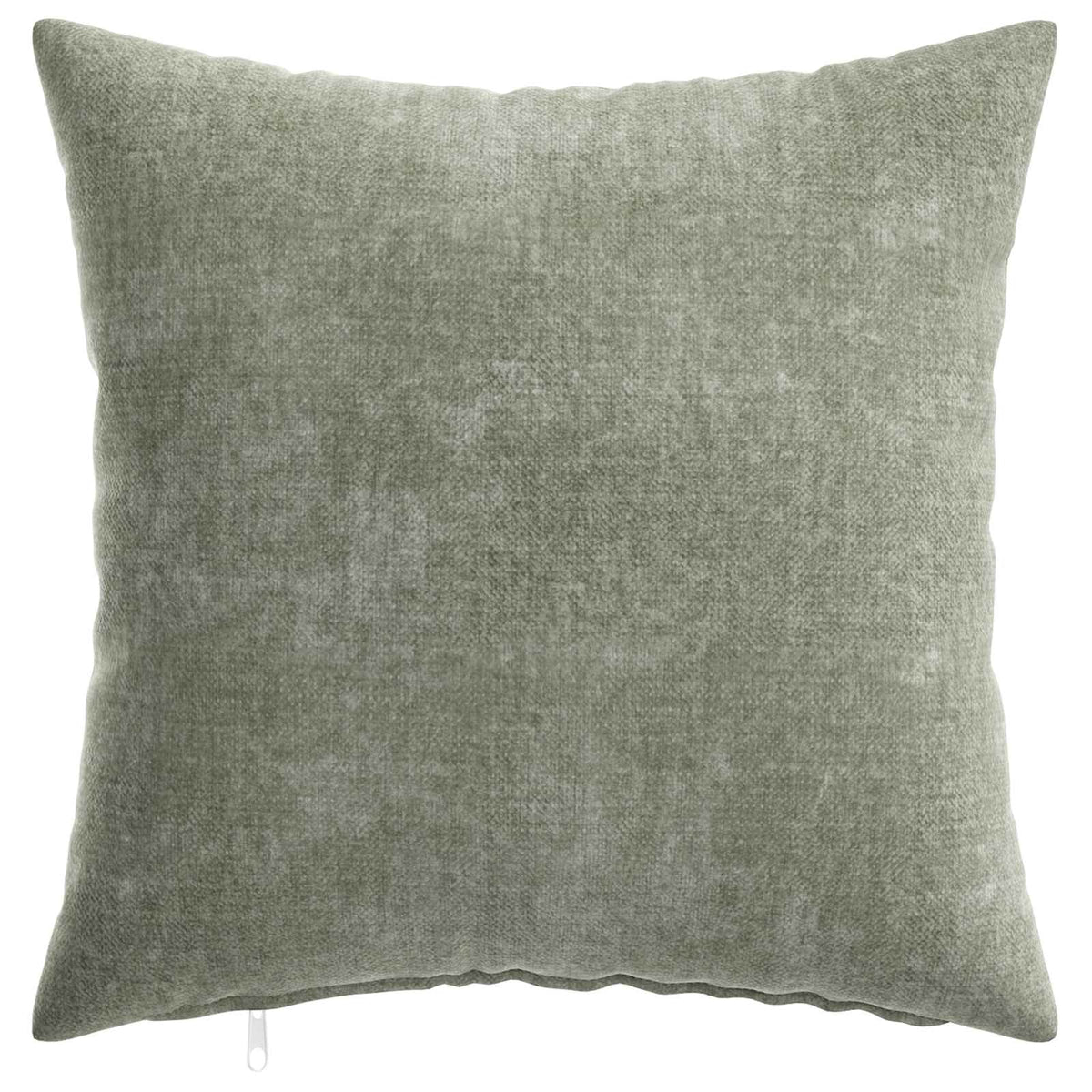 Cushion Cover HEERLEN Green Chenille Fabric