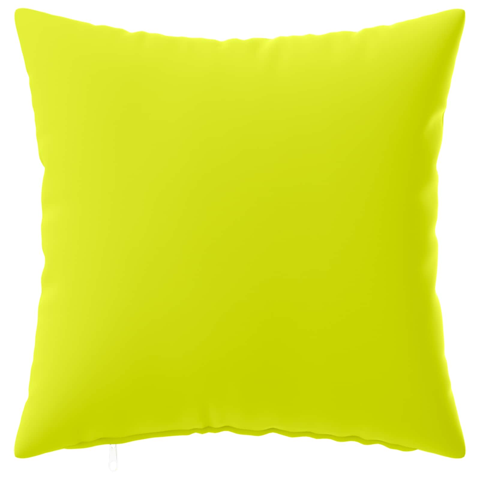 vidaXL Cushion Cover 12 pcs HEERLEN Bright Green 50 x 50 cm Polyester 3