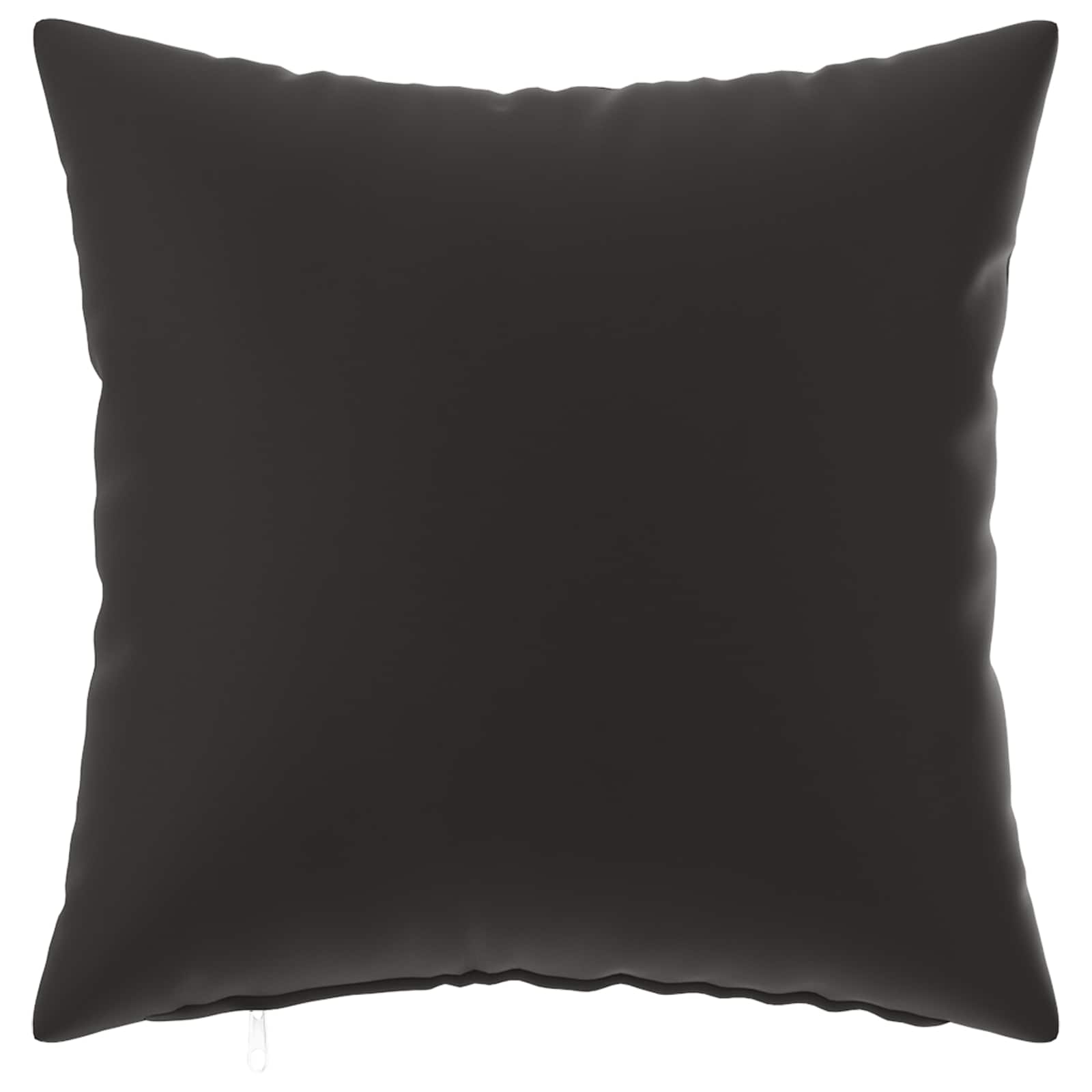 vidaXL Cushion Cover 12 pcs HEERLEN Black 50 x 50 cm Polyester 3