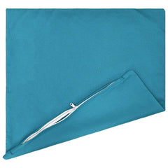 vidaXL Cushion Cover 12 pcs HEERLEN Light Blue 50 x 50 cm Polyester 4