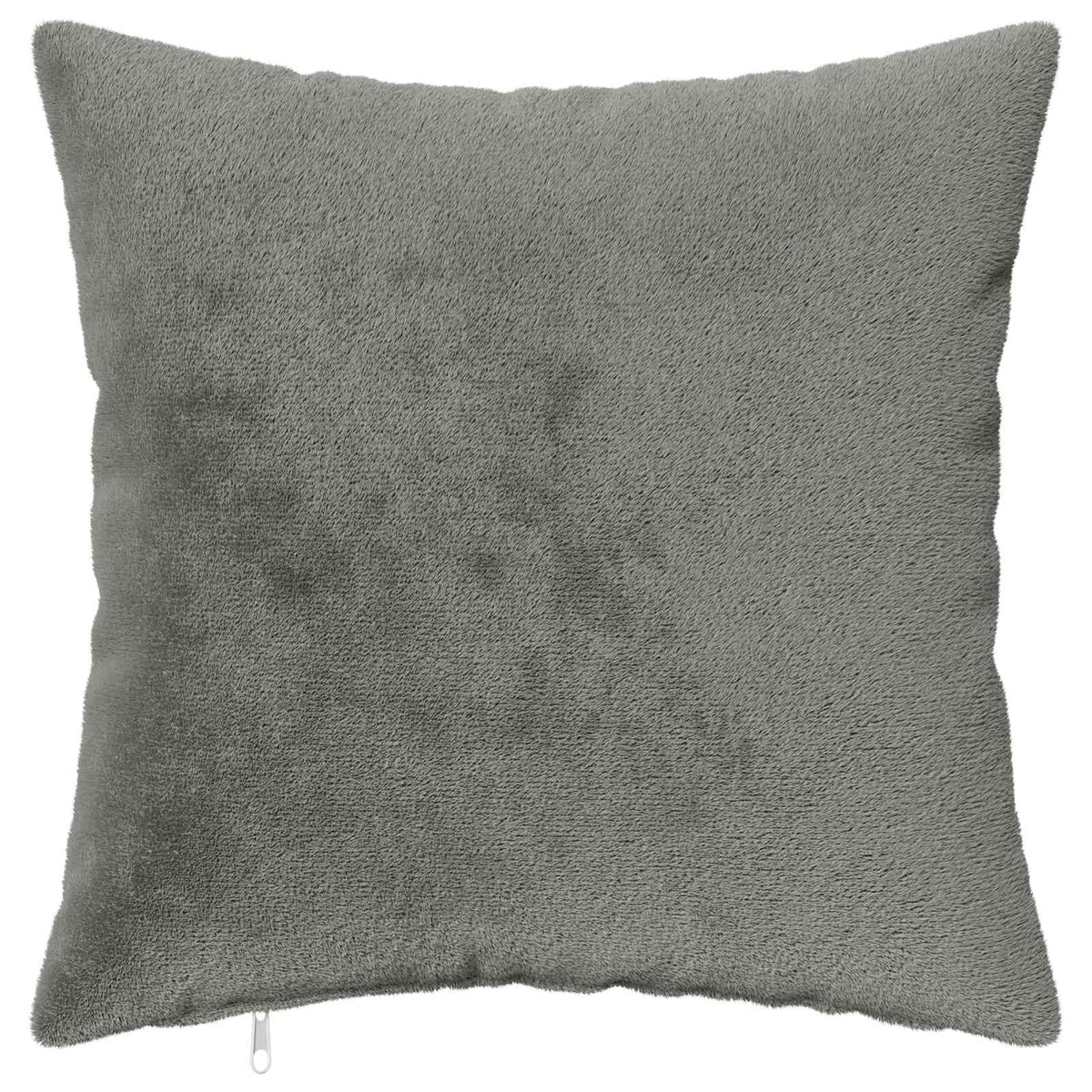 vidaXL Cushion Cover 12 pcs HEERLEN Dark Grey 50 x 50 cm Flannel 3