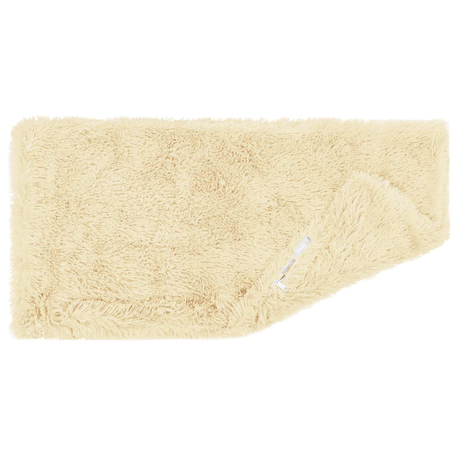 vidaXL Cushion Cover 6 pcs HEERLEN Cream 50 x 75 cm PV Fleece 4