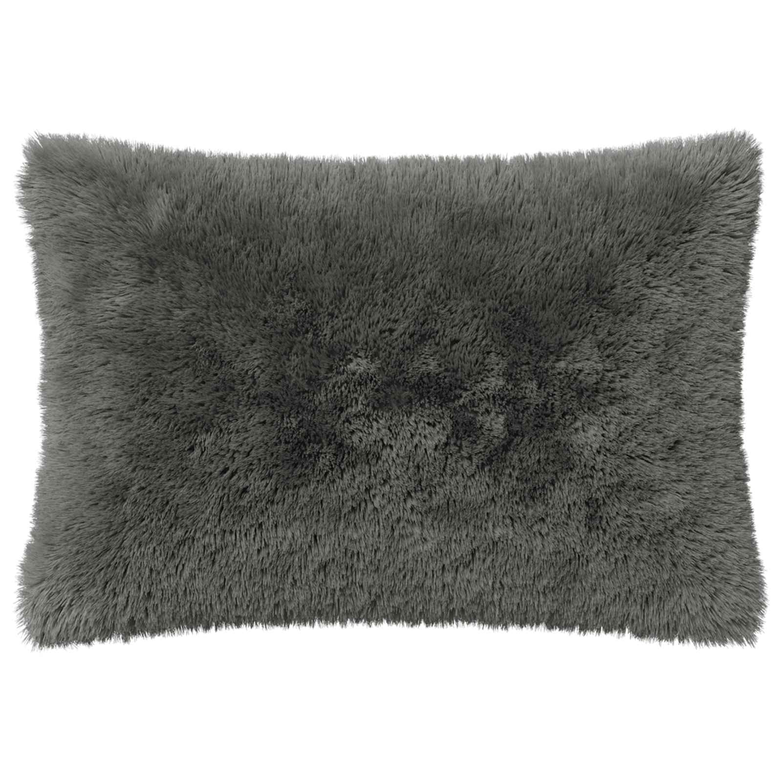 vidaXL Cushion Cover 6 pcs HEERLEN Light Grey 50 x 75 cm PV Fleece 3