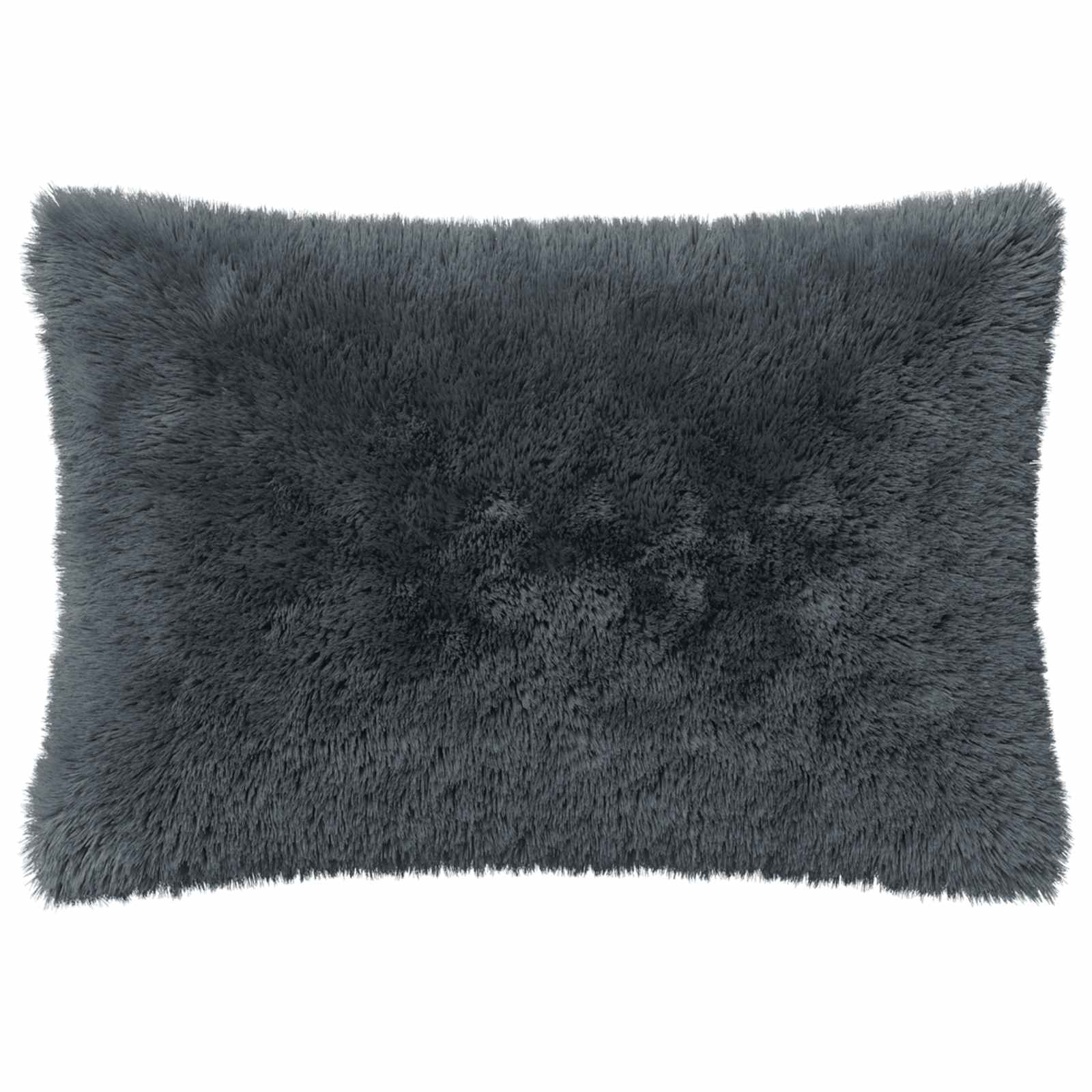vidaXL Cushion Cover 6 pcs HEERLEN Anthracite 50 x 75 cm PV Fleece 3