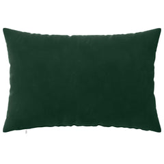 vidaXL Cushion Cover 6 pcs HEERLEN Dark Green 50 x 80 cm Velvet 3