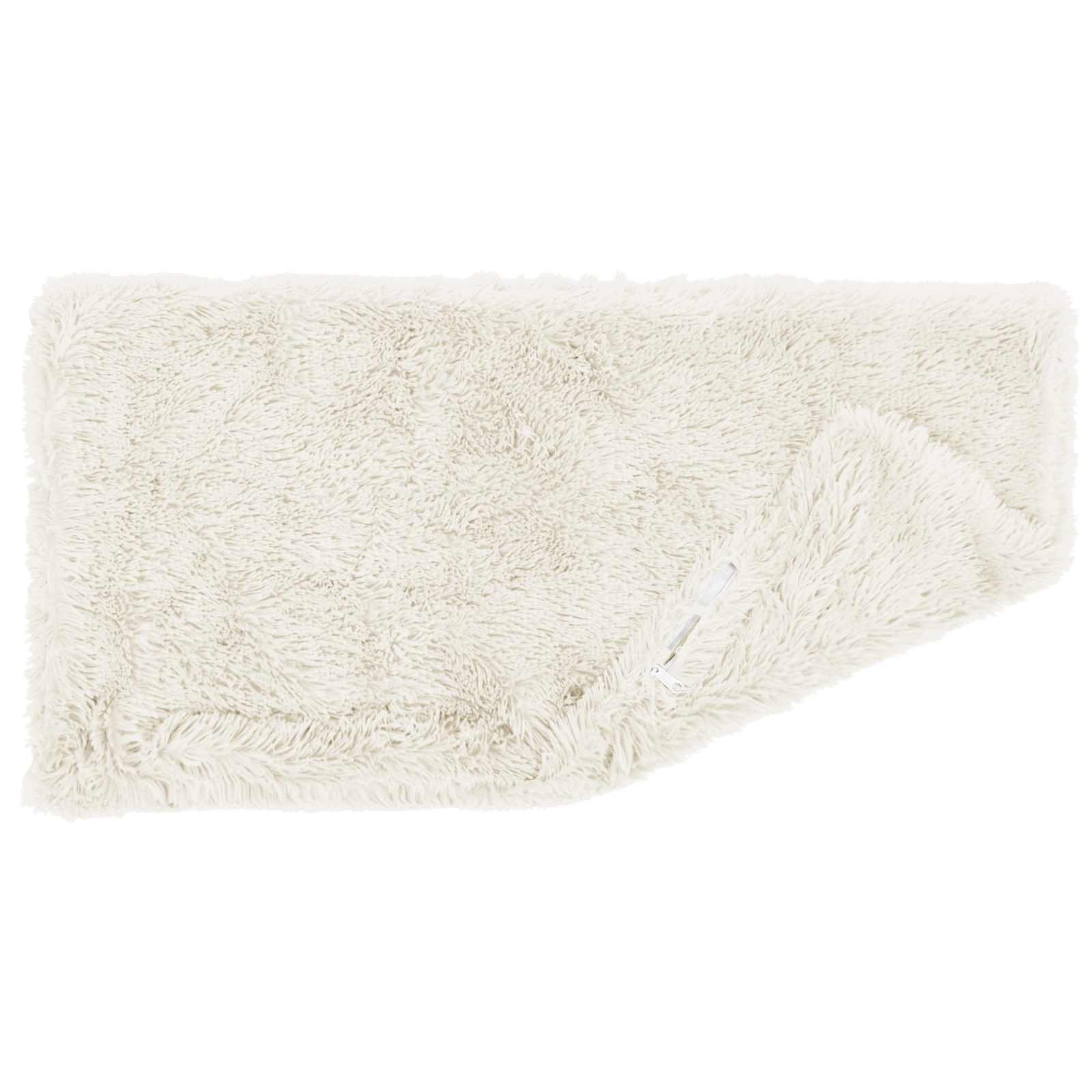 vidaXL Cushion Cover 6 pcs HEERLEN White 50 x 80 cm PV Fleece 4