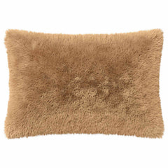 vidaXL Cushion Cover 6 pcs HEERLEN Taupe 50 x 80 cm PV Fleece 3