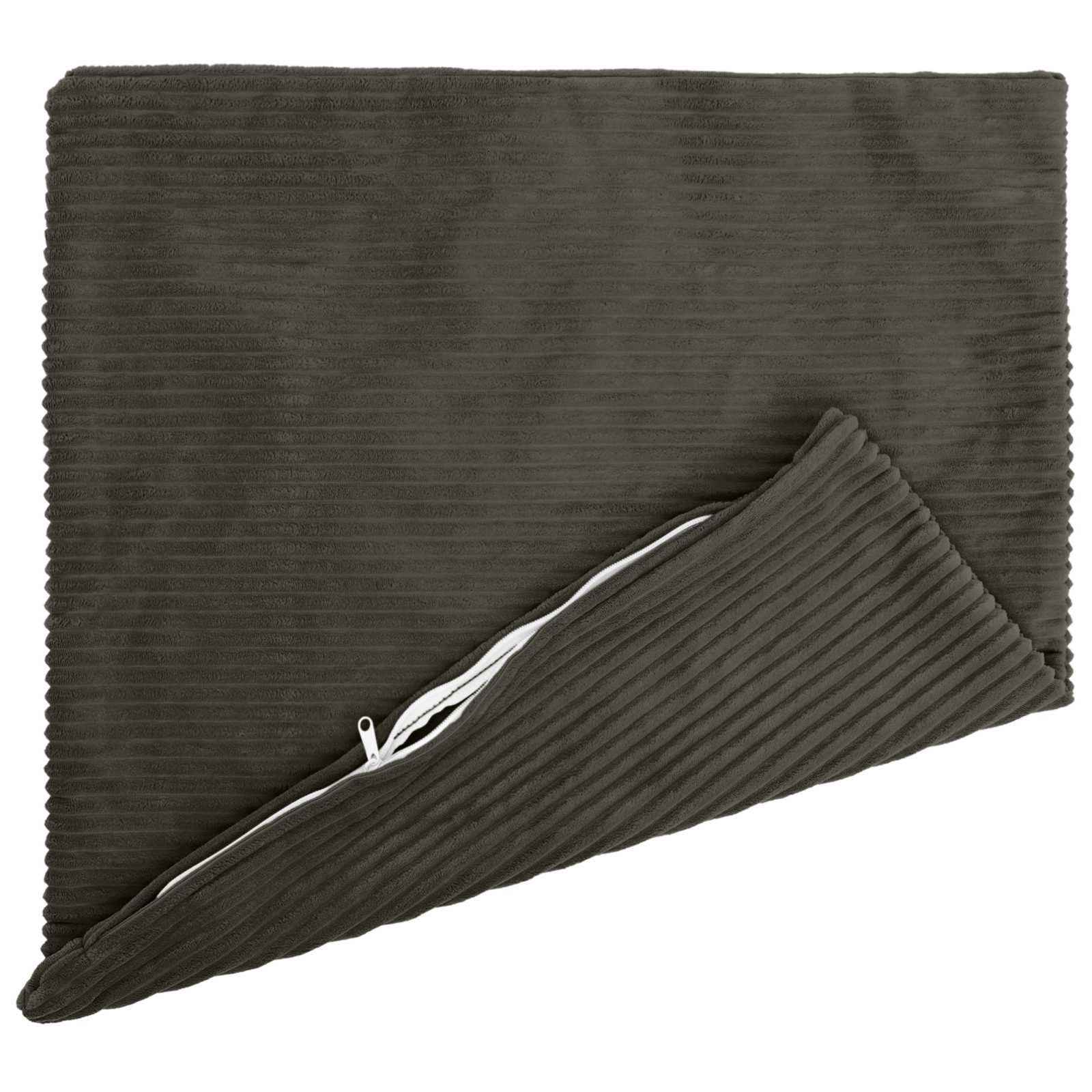 vidaXL Cushion Cover 6 pcs HEERLEN Anthracite 55 x 55 cm Corduroy 3