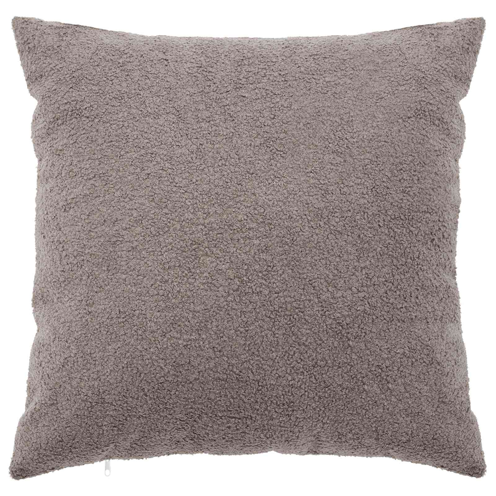 vidaXL Cushion Cover 6 pcs HEERLEN Light Grey 55 x 55 cm Bouclé 2