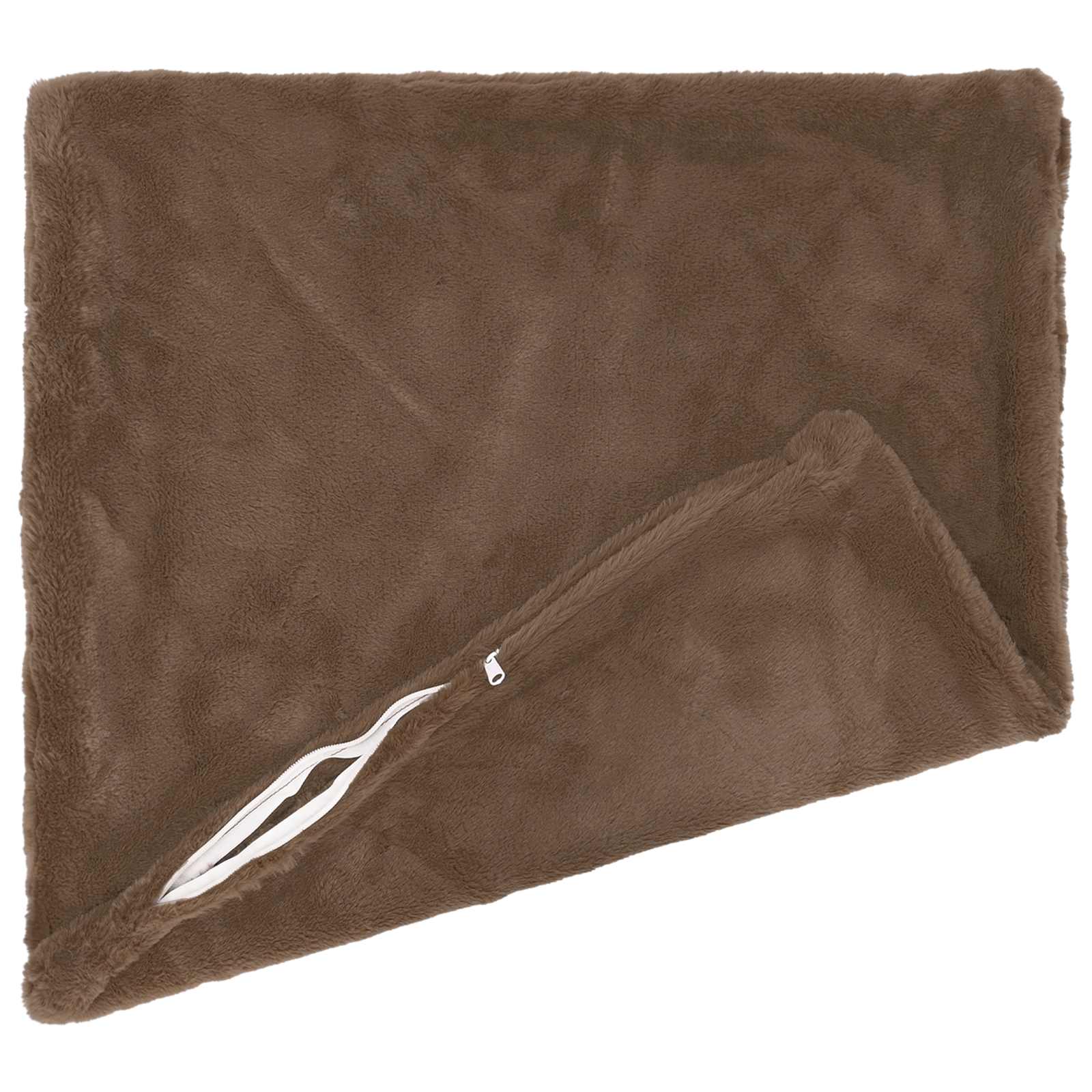 vidaXL Cushion Cover 6 pcs HEERLEN Light Brown 60 x 60 cm 4