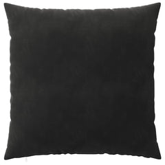 vidaXL Cushion Cover 6 pcs HEERLEN Black 65 x 65 cm Velvet 3