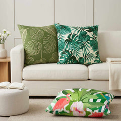 vidaXL Cushion Cover 6 pcs HEERLEN Multicolour 80 x 80 cm Polyester 3