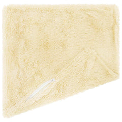 vidaXL Cushion Cover 6 pcs HEERLEN Cream 65 x 65 cm PV Fleece 4