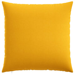 Cushion Cover HEERLEN Fabric 6 pcs Light Yellow 80 x 80 cm