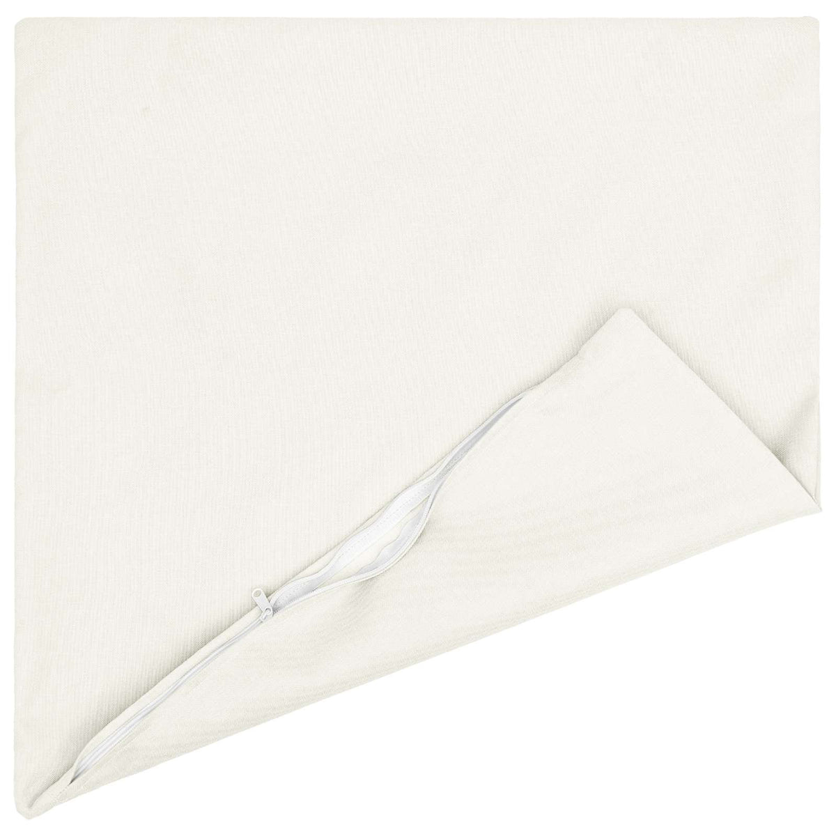vidaXL Cushion Cover 6 pcs HEERLEN White 80 x 80 cm Fabric 4