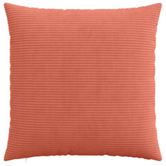 vidaXL Cushion Cover 2 pcs HEERLEN Red Orange 80 x 80 cm Corduroy 2