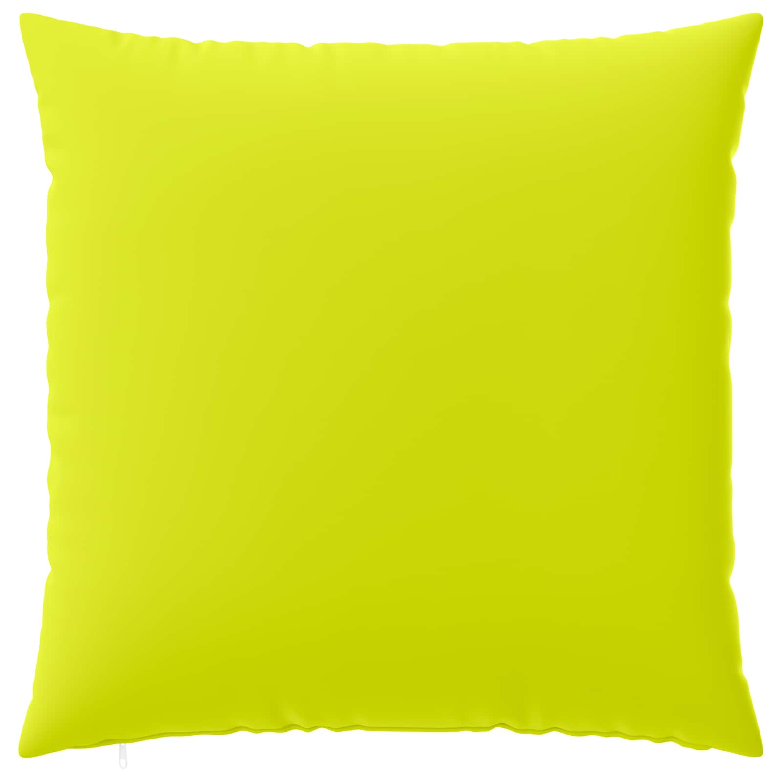 vidaXL Cushion Cover 6 pcs HEERLEN Bright Green 80 x 80 cm Polyester 4
