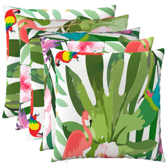 vidaXL Cushion Cover 6 pcs HEERLEN Multicolour 80 x 80 cm Polyester 2