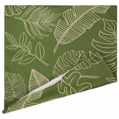 vidaXL Cushion Cover 6 pcs HEERLEN Leaf Design 80 x 80 cm Polyester 5
