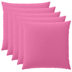 vidaXL Cushion Cover 6 pcs HEERLEN Pink 80 x 80 cm Polyester 2