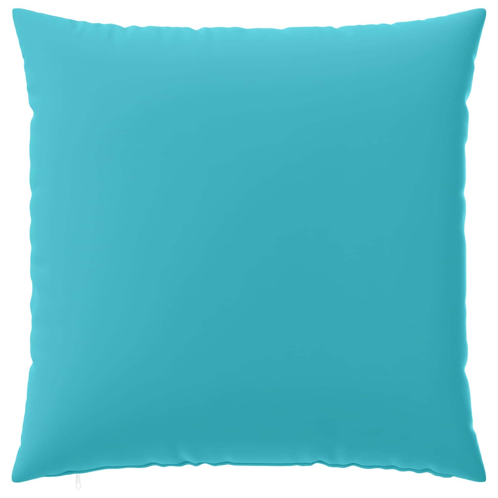 vidaXL Cushion Cover 6 pcs HEERLEN Turquoise 80 x 80 cm Polyester 4