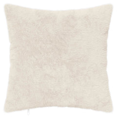 vidaXL Cushion Cover 6 pcs HEERLEN White 80 x 80 cm Faux Rabbit Fur 3